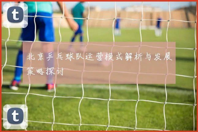 北京乒乓球队运营模式解析与发展策略探讨
